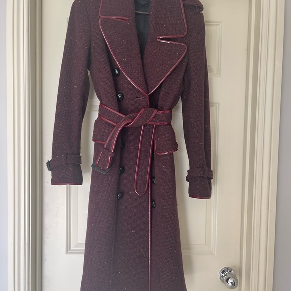 Burberry Prorsum Luxury Virgin Wool Trenchcoat - Picture 4 of 17